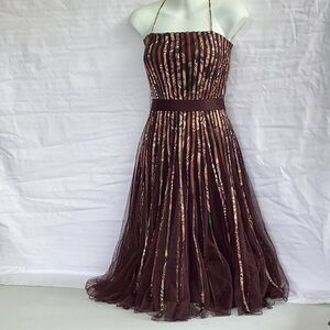 Beautiful Rich Brown Dress